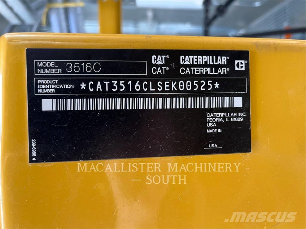 CAT 3516C-HD Dízel áramfejlesztők