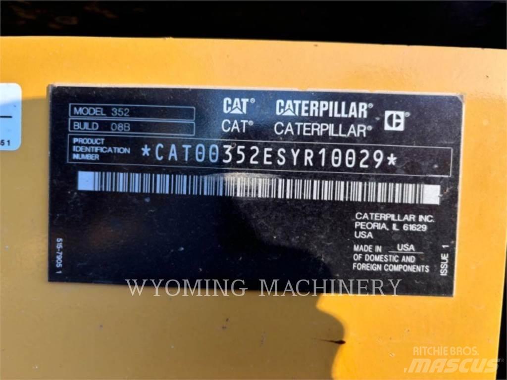 CAT 352 Lánctalpas kotrók