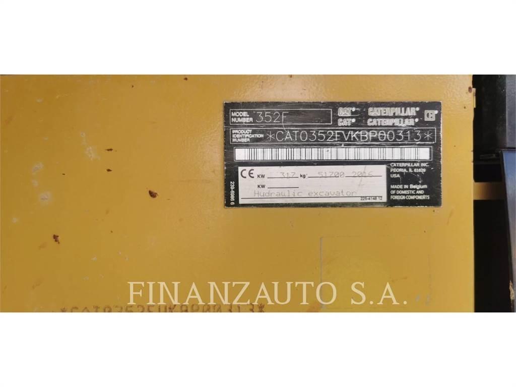 CAT 352FL Lánctalpas kotrók