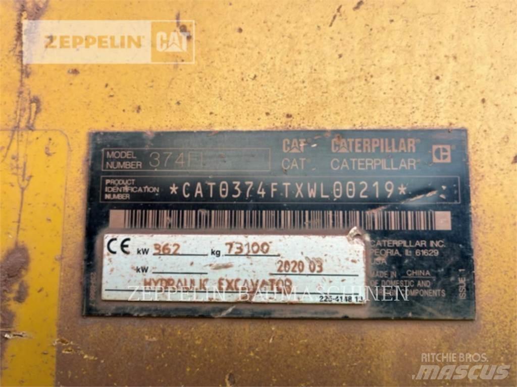 CAT 374FL Lánctalpas kotrók