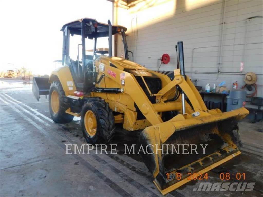 CAT 415-07 IL Gumikerekes homlokrakodók
