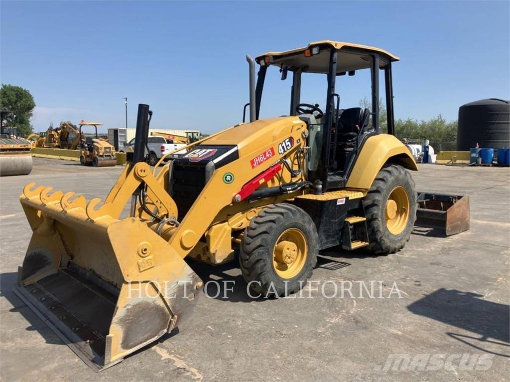CAT 415-07IL Gumikerekes homlokrakodók