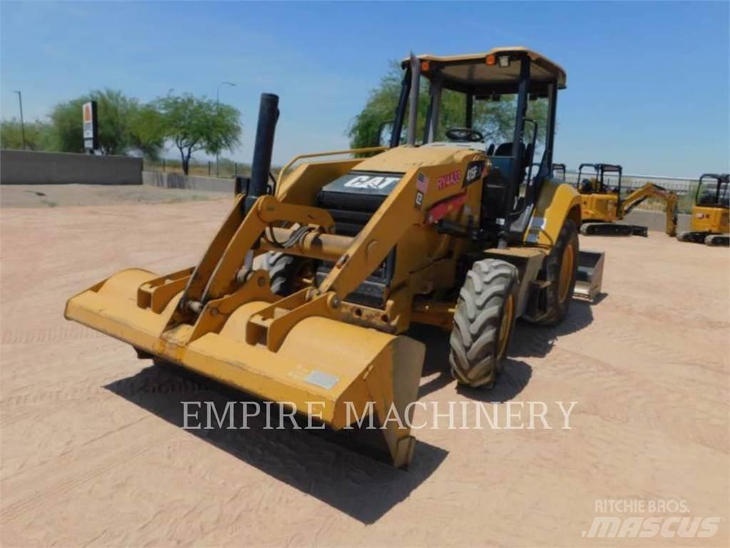 CAT 415F2 IL Gumikerekes homlokrakodók