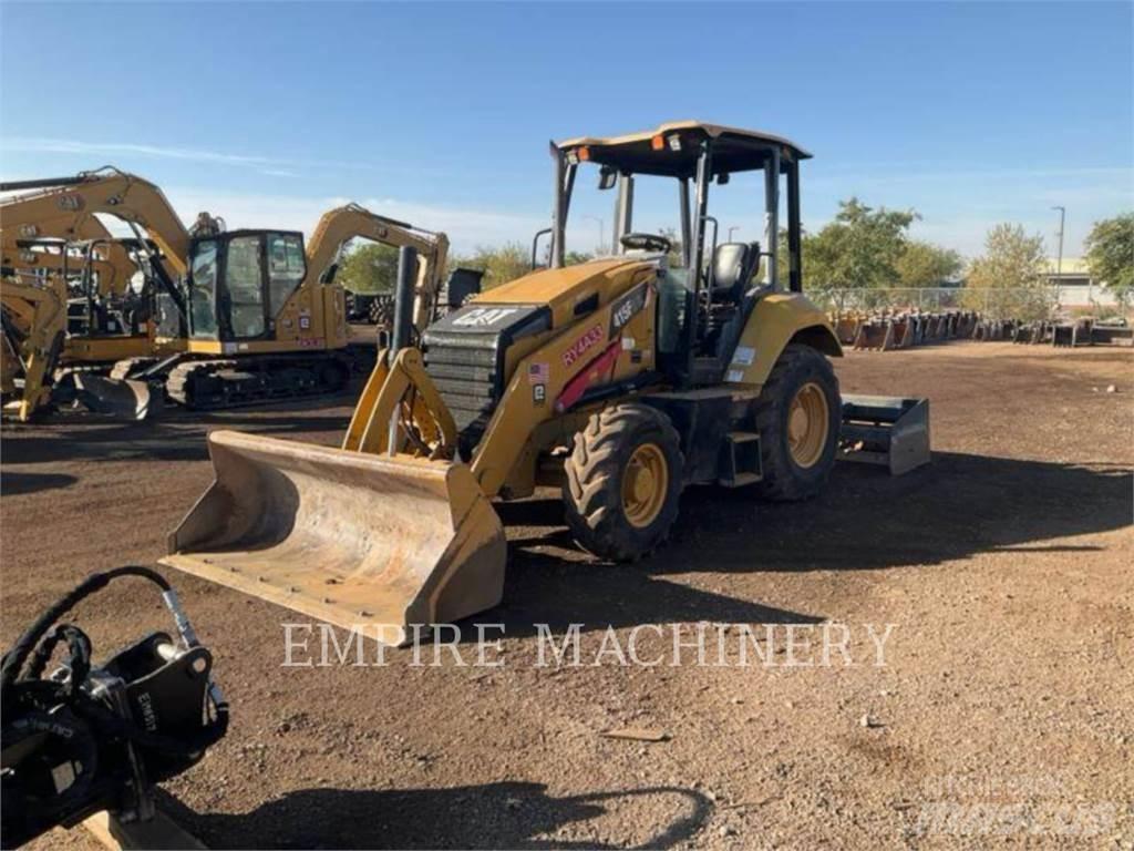 CAT 415F2 IL Gumikerekes homlokrakodók