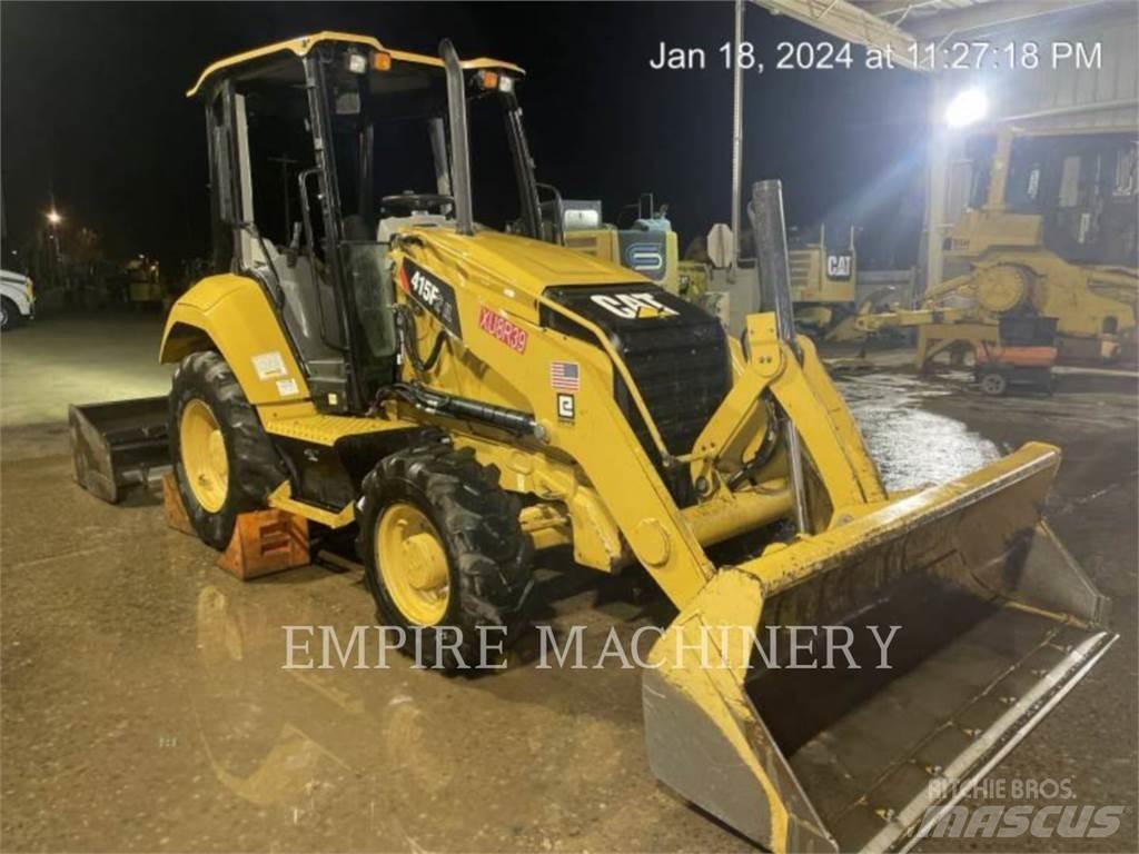 CAT 415F2 IL Gumikerekes homlokrakodók
