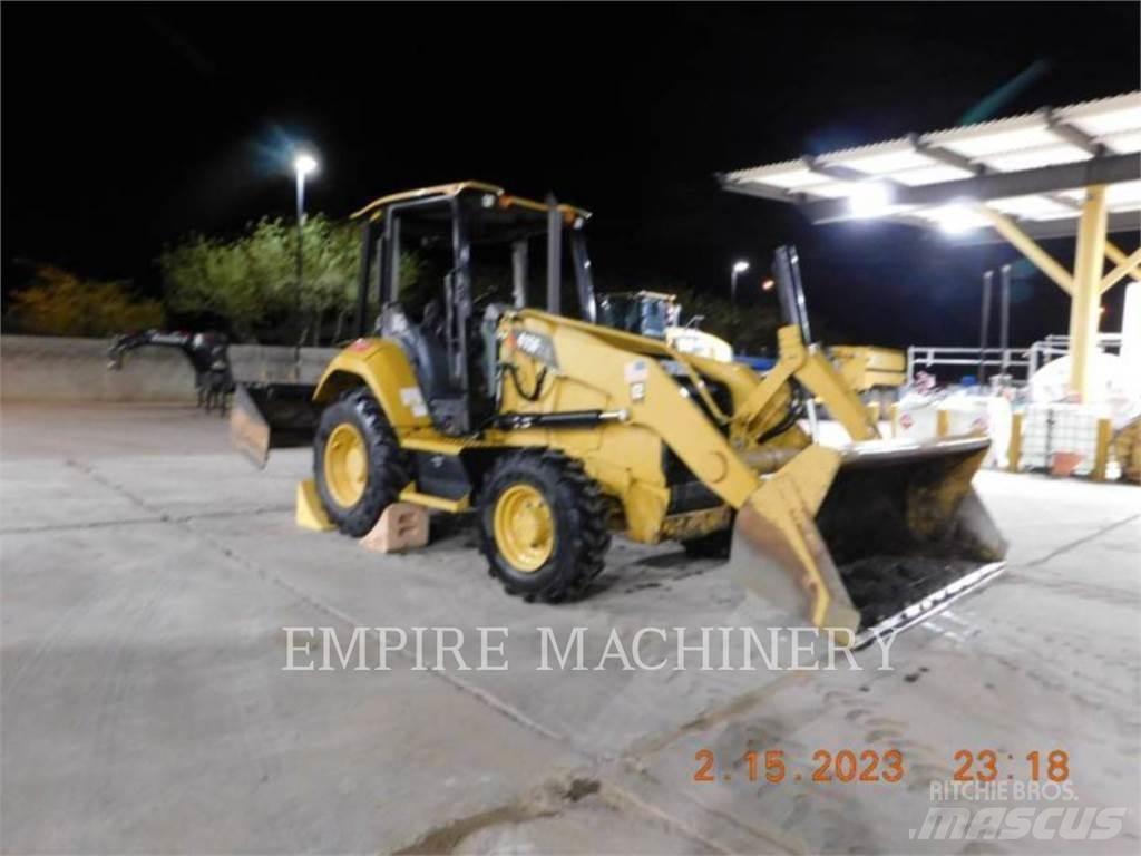 CAT 415F2 IL Gumikerekes homlokrakodók