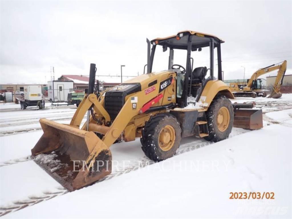 CAT 415F2 IL Gumikerekes homlokrakodók