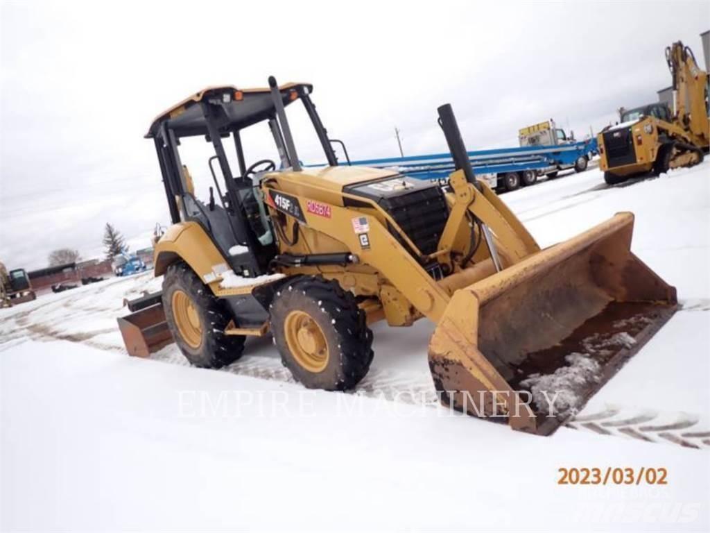 CAT 415F2 IL Gumikerekes homlokrakodók