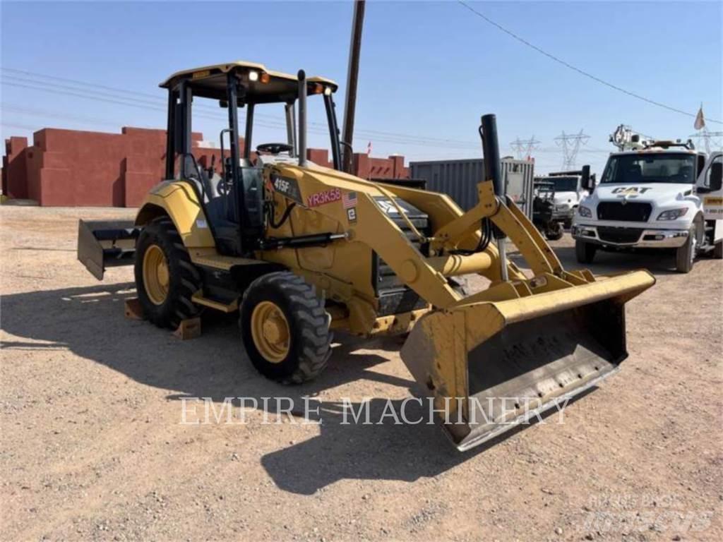 CAT 415F2 IL Gumikerekes homlokrakodók