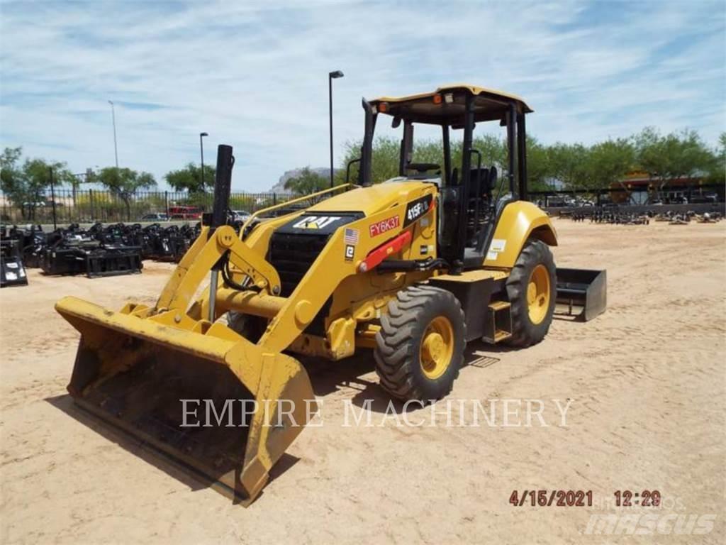 CAT 415F2 IL Gumikerekes homlokrakodók