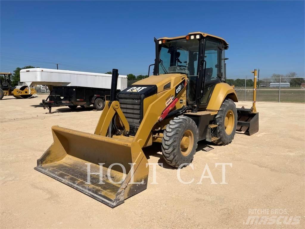 CAT 415F2IL Gumikerekes homlokrakodók