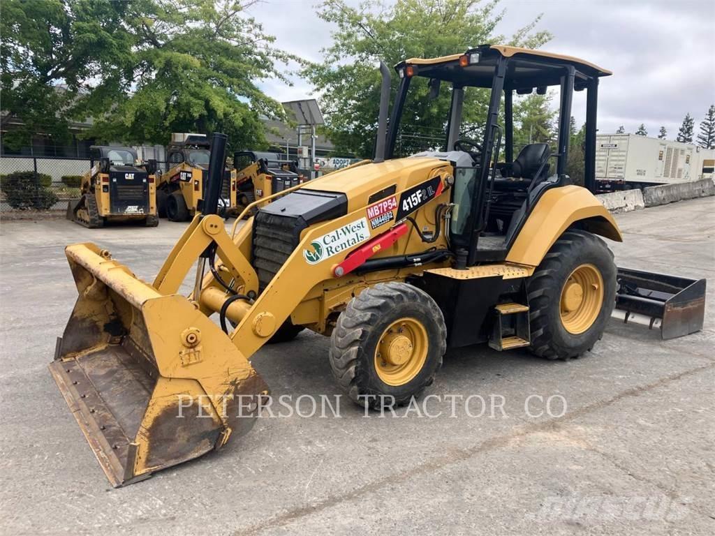 CAT 415F2IL Gumikerekes homlokrakodók