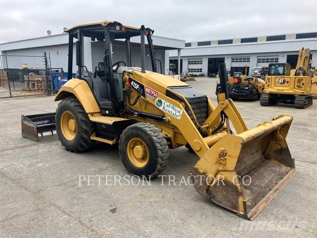 CAT 415F2IL Gumikerekes homlokrakodók