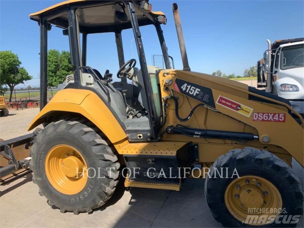 CAT 415IL Gumikerekes homlokrakodók