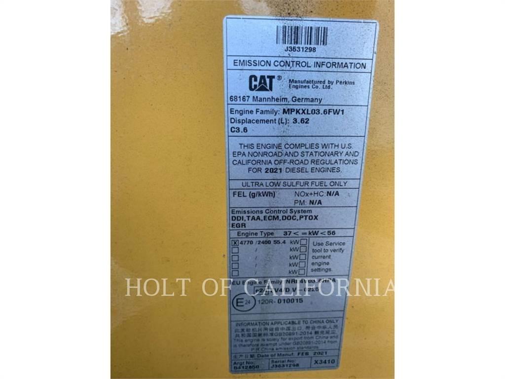 CAT 415IL Gumikerekes homlokrakodók