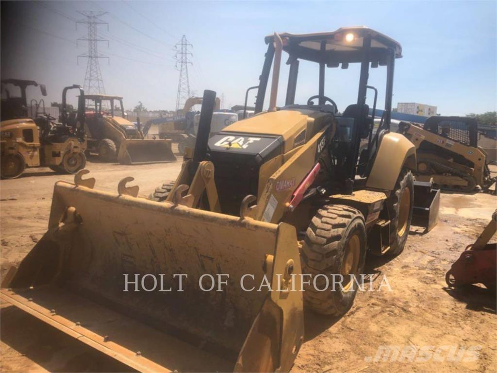 CAT 415IL Gumikerekes homlokrakodók