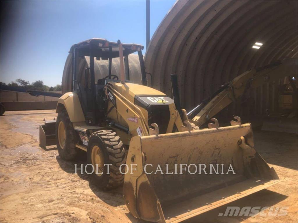 CAT 415IL Gumikerekes homlokrakodók