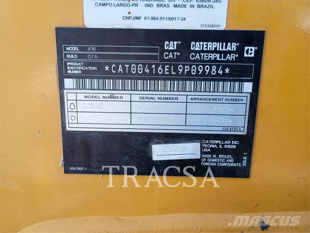 CAT 416 Kotrórakodók