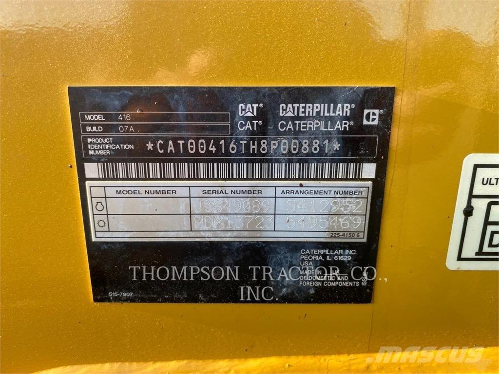 CAT 416 Kotrórakodók