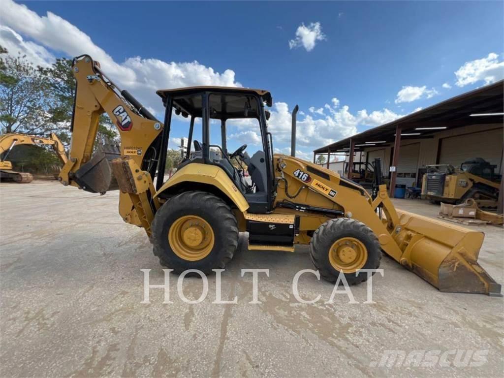 CAT 416 4S Gumikerekes homlokrakodók