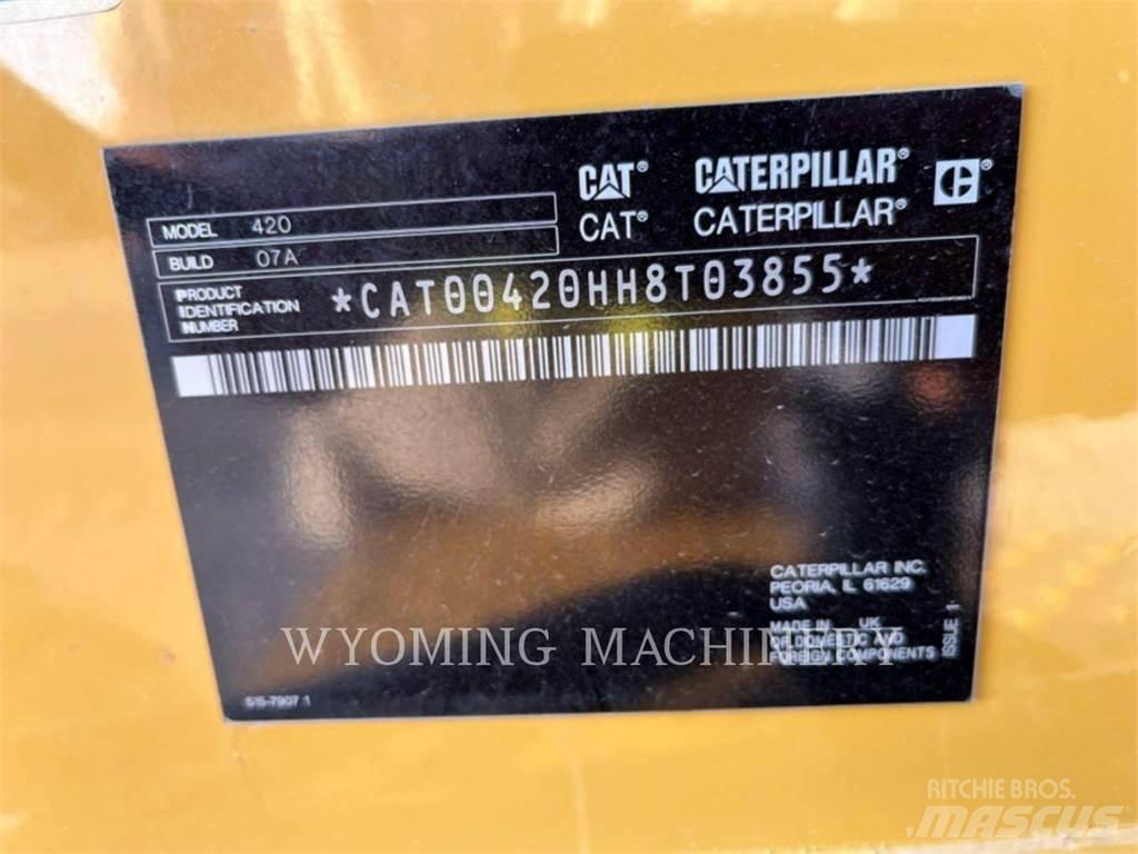 CAT 420 Gumikerekes homlokrakodók