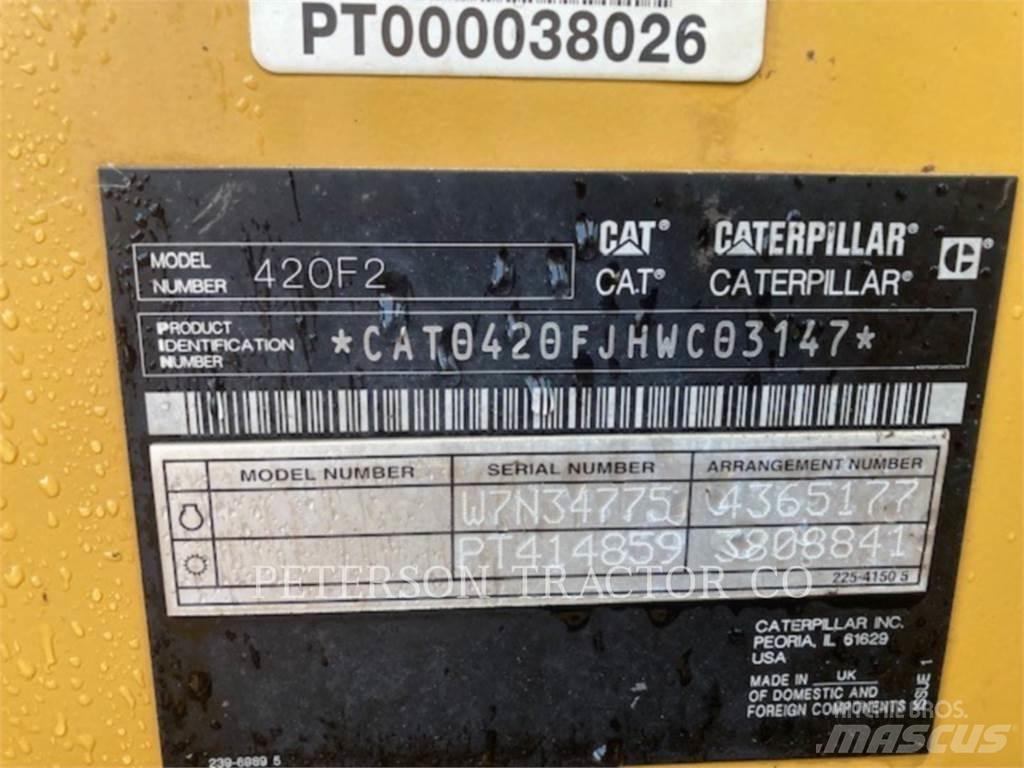 CAT 420F2 Kotrórakodók