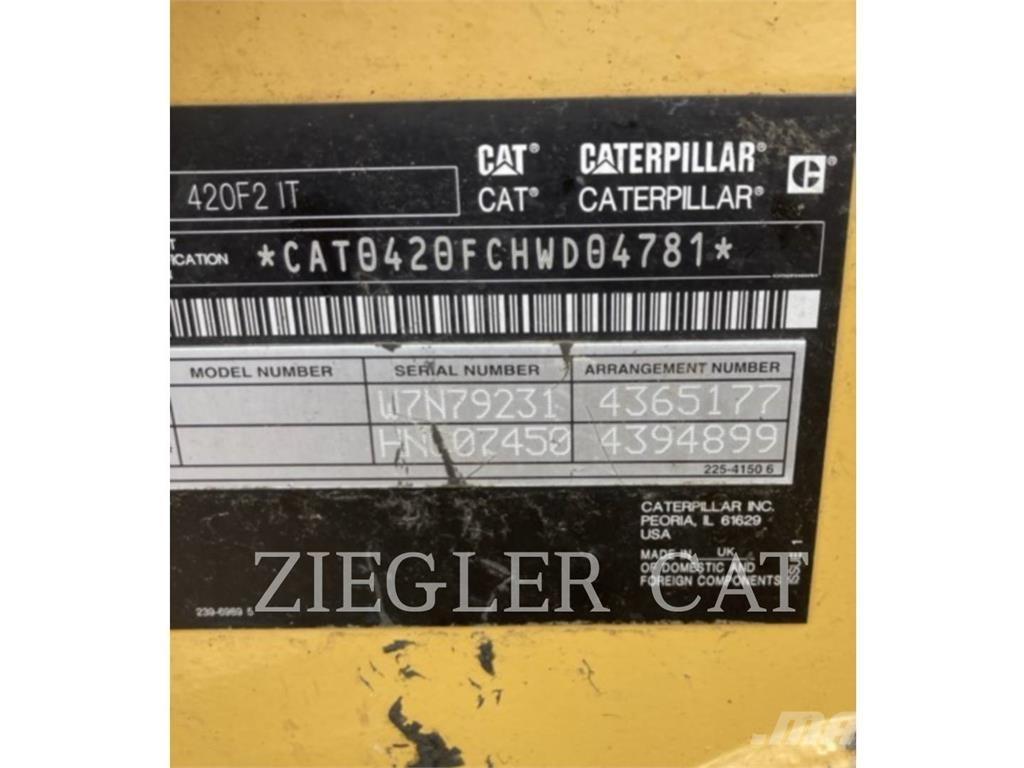 CAT 420F2 Kotrórakodók