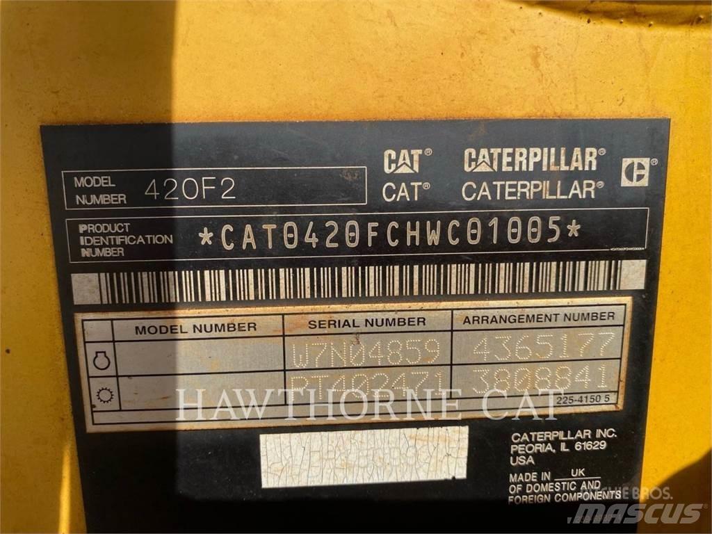 CAT 420F2 Kotrórakodók