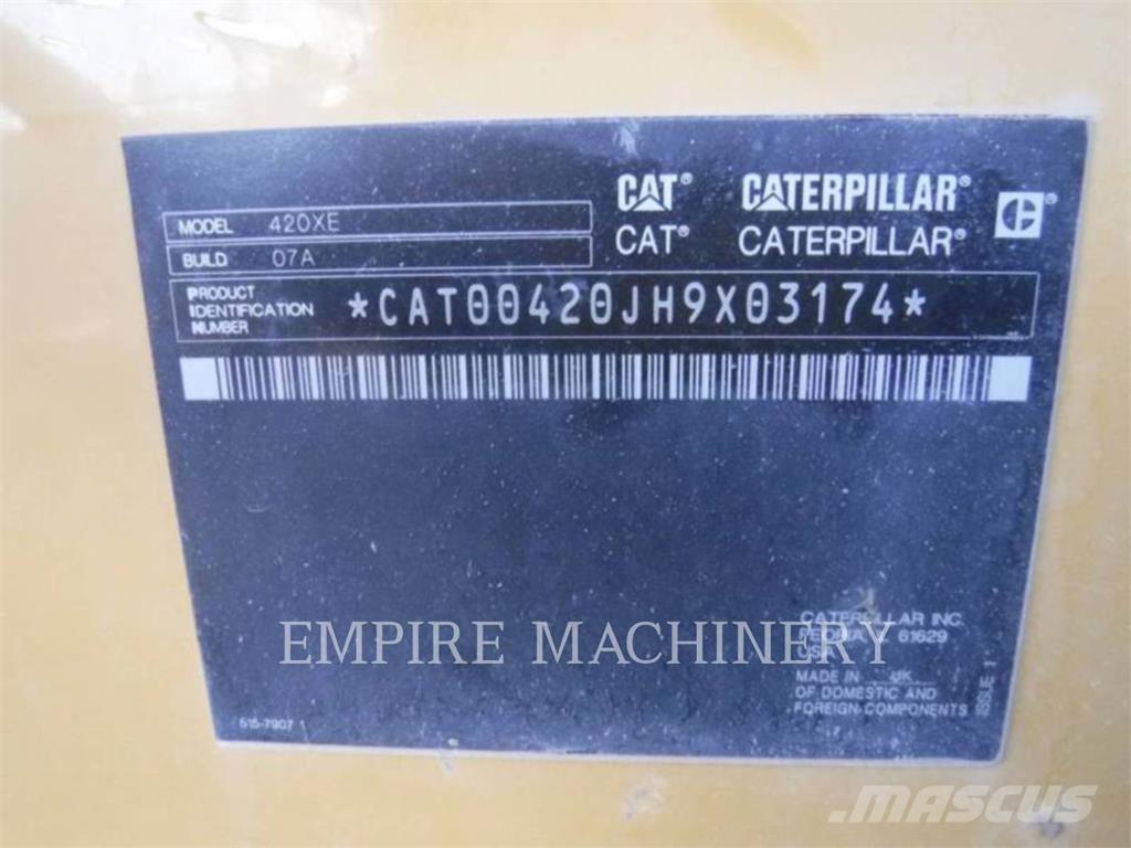 CAT 420XE4ECIP Kotrórakodók