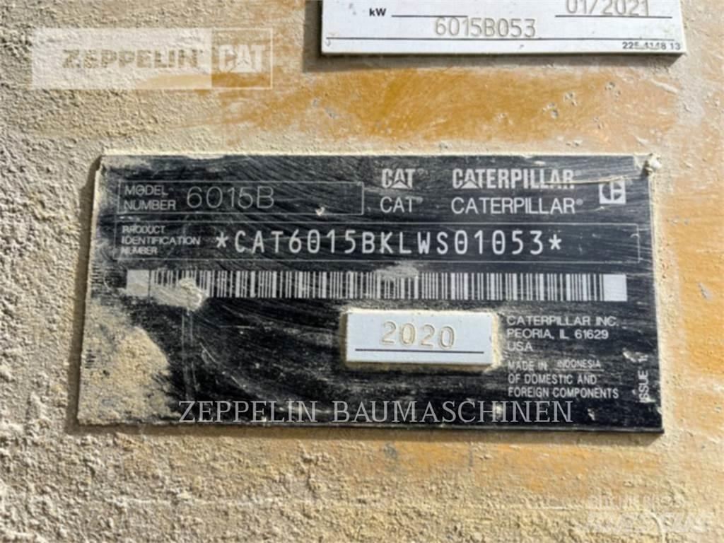 CAT 6015B Lánctalpas kotrók