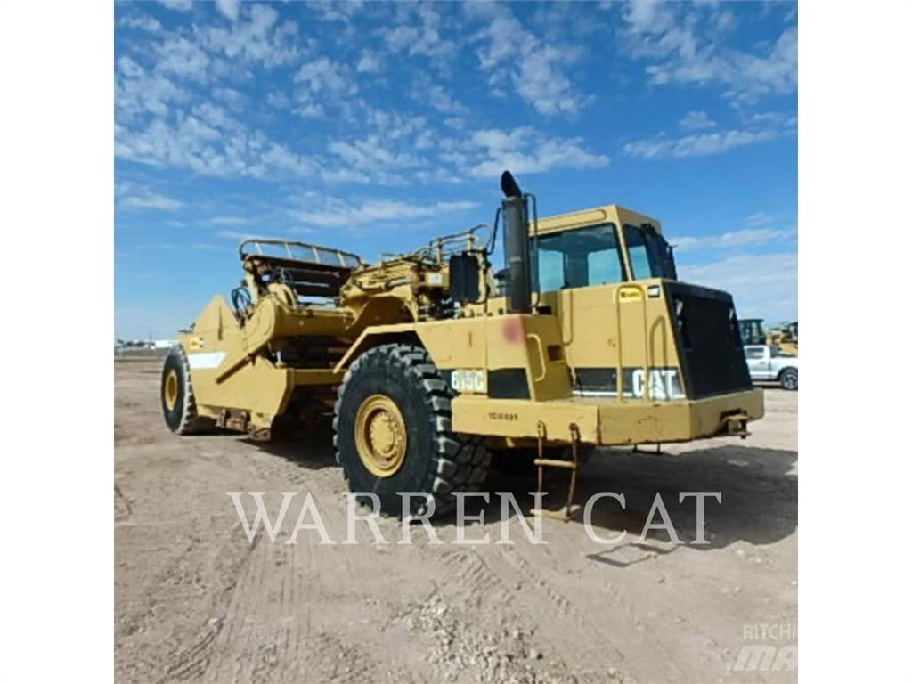 CAT 615C Földnyesők (szkréperek)