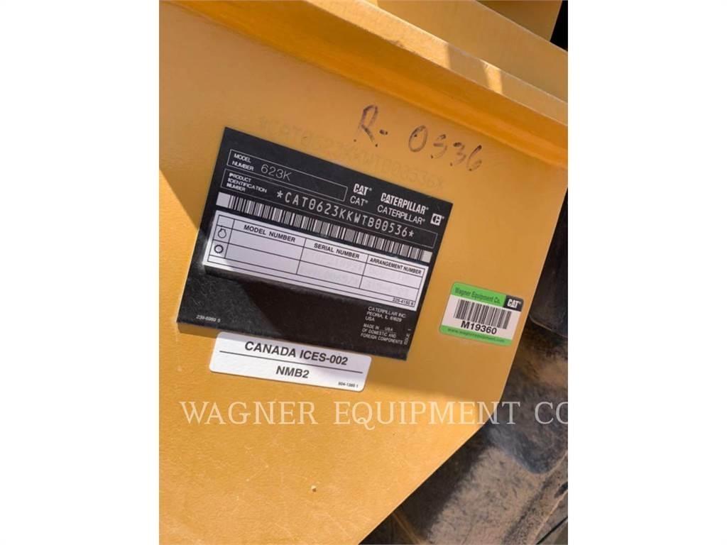 CAT 623K Földnyesők (szkréperek)