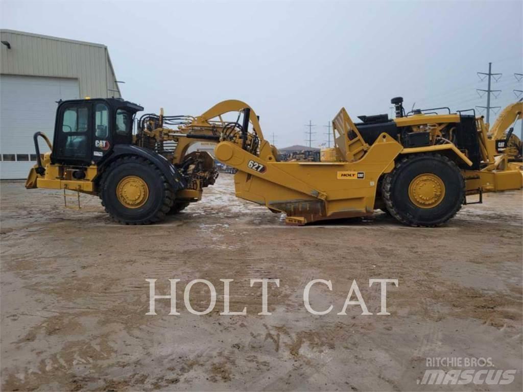 CAT 627 Földnyesők (szkréperek)