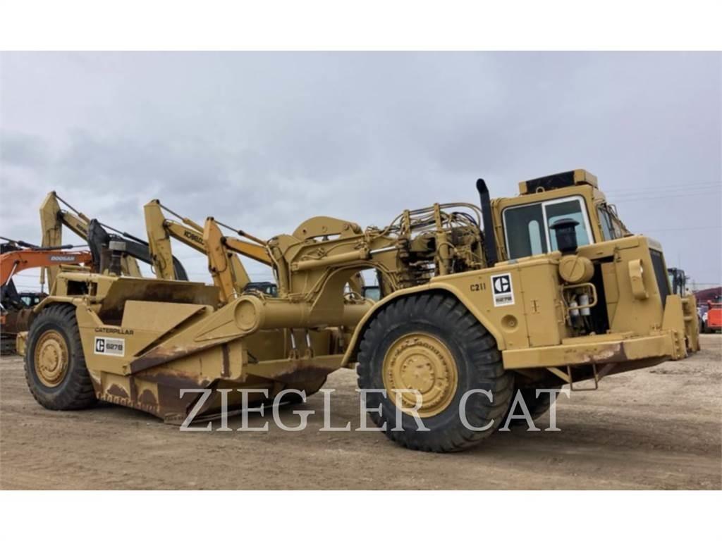 CAT 627 Földnyesők (szkréperek)