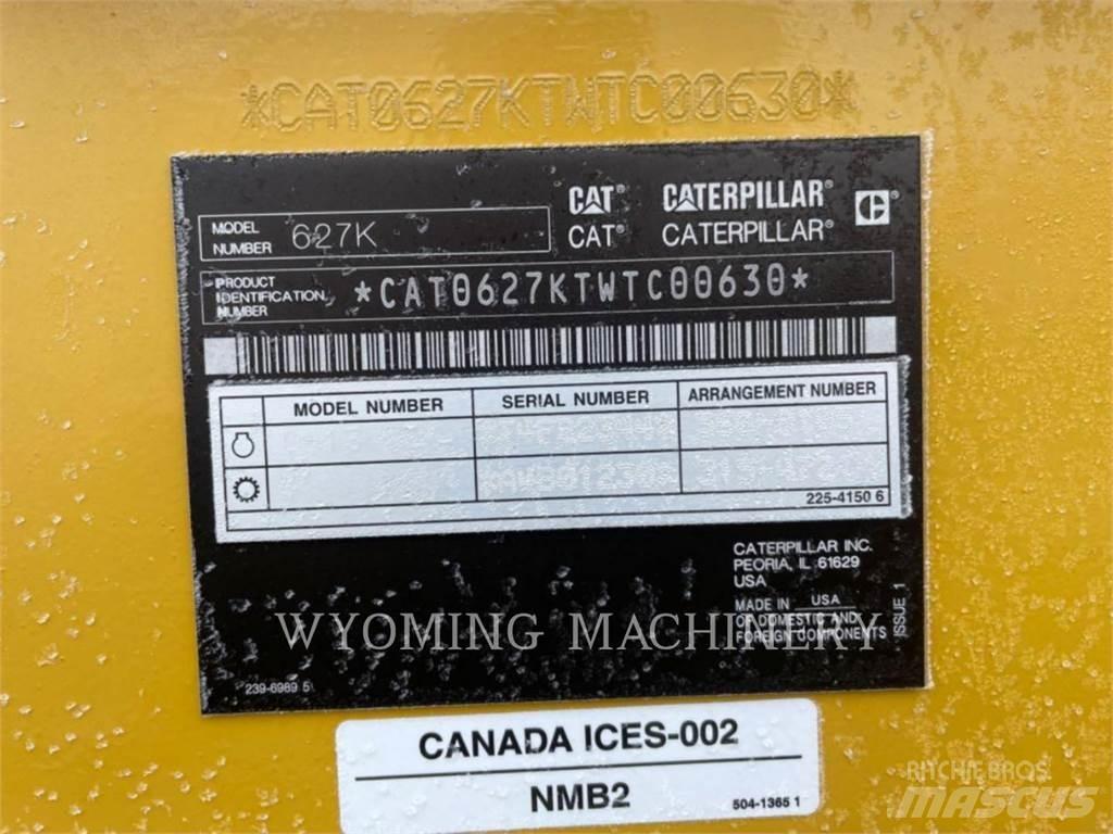 CAT 627K Földnyesők (szkréperek)