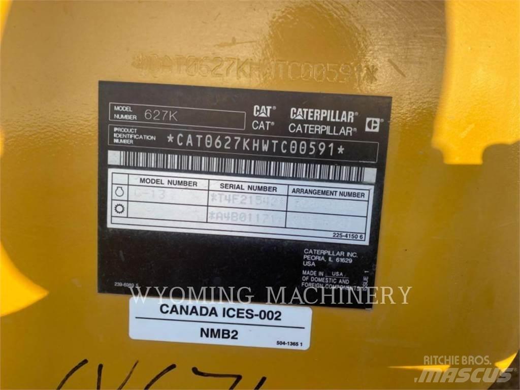 CAT 627K Földnyesők (szkréperek)