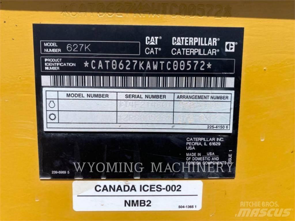 CAT 627K Földnyesők (szkréperek)
