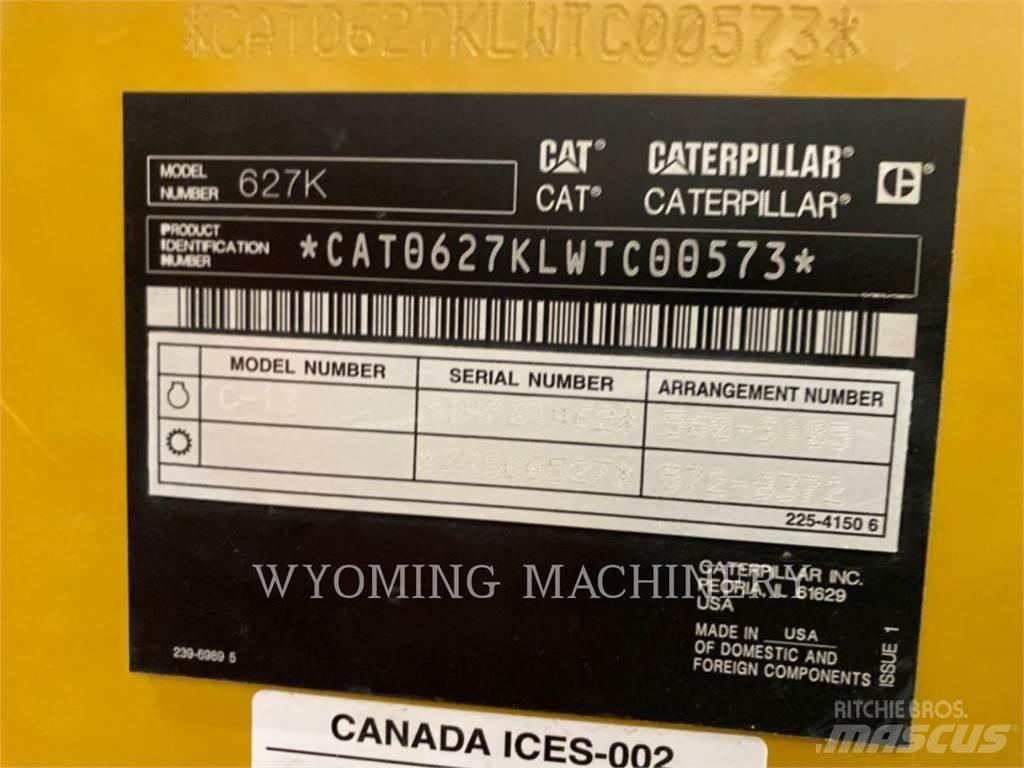 CAT 627K Földnyesők (szkréperek)