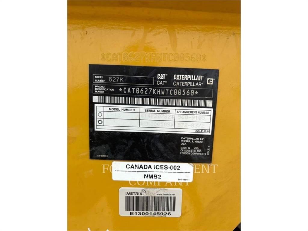 CAT 627K Földnyesők (szkréperek)