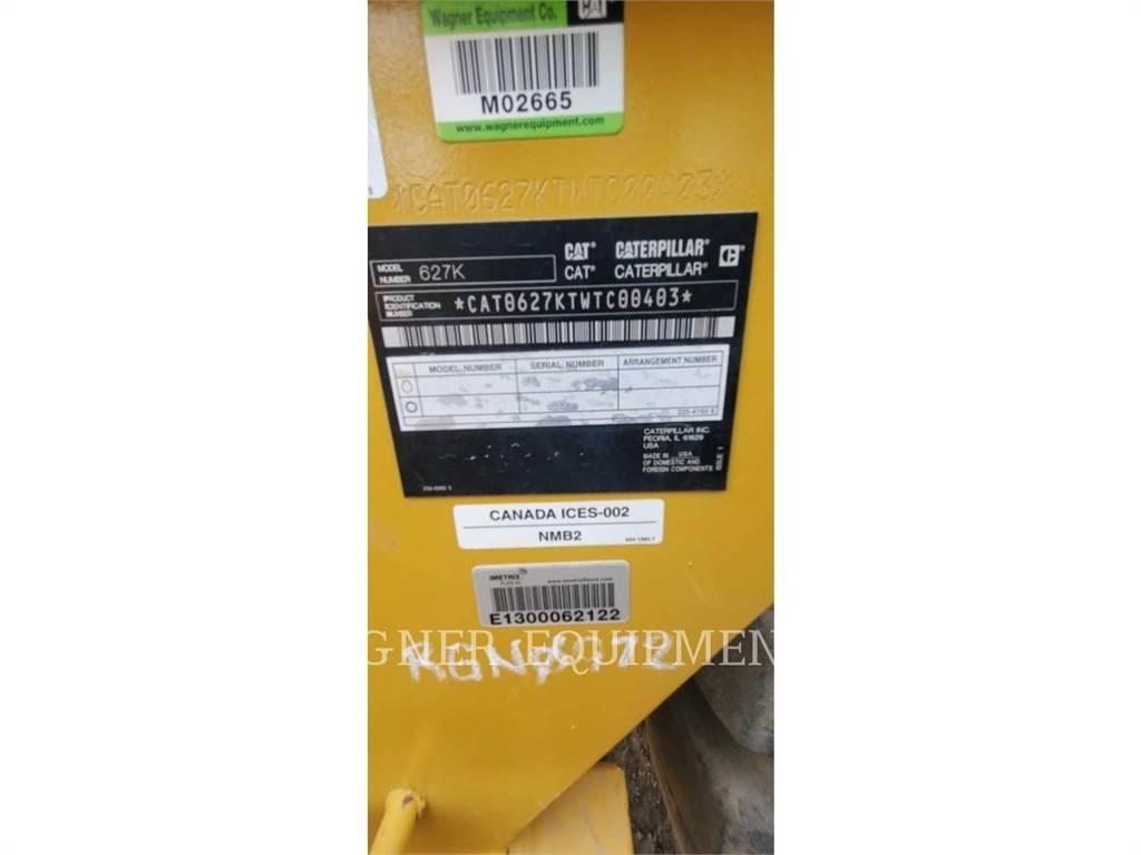 CAT 627K Földnyesők (szkréperek)