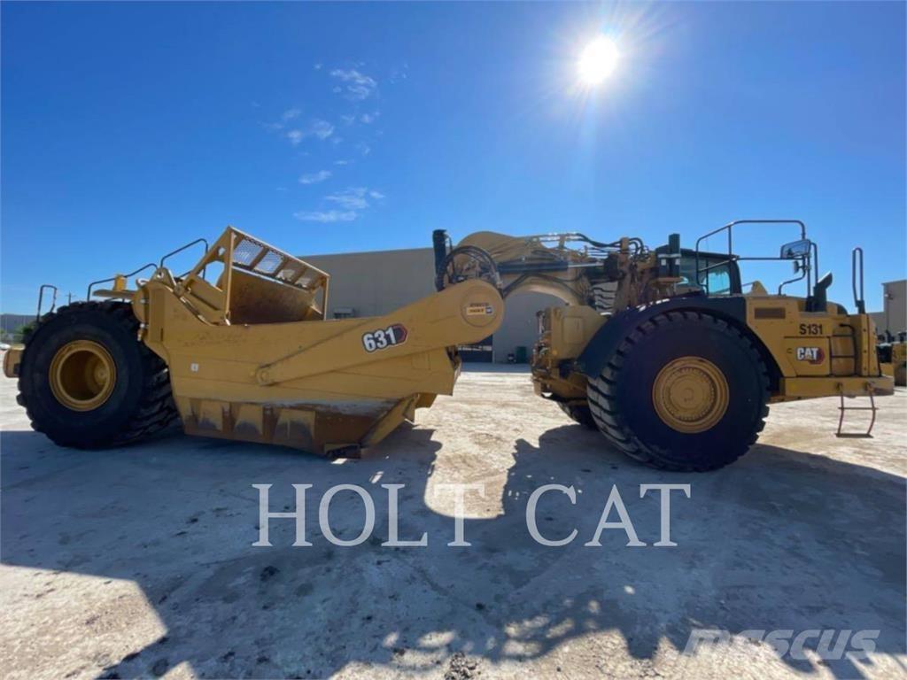 CAT 631 Földnyesők (szkréperek)