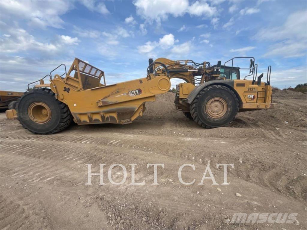 CAT 631 Földnyesők (szkréperek)