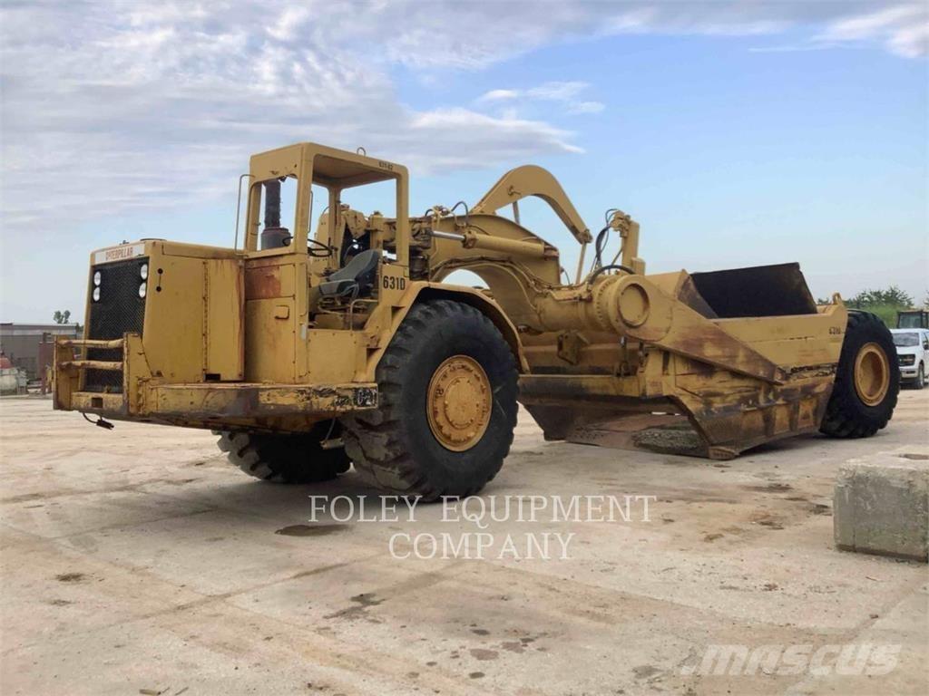 CAT 631D Földnyesők (szkréperek)