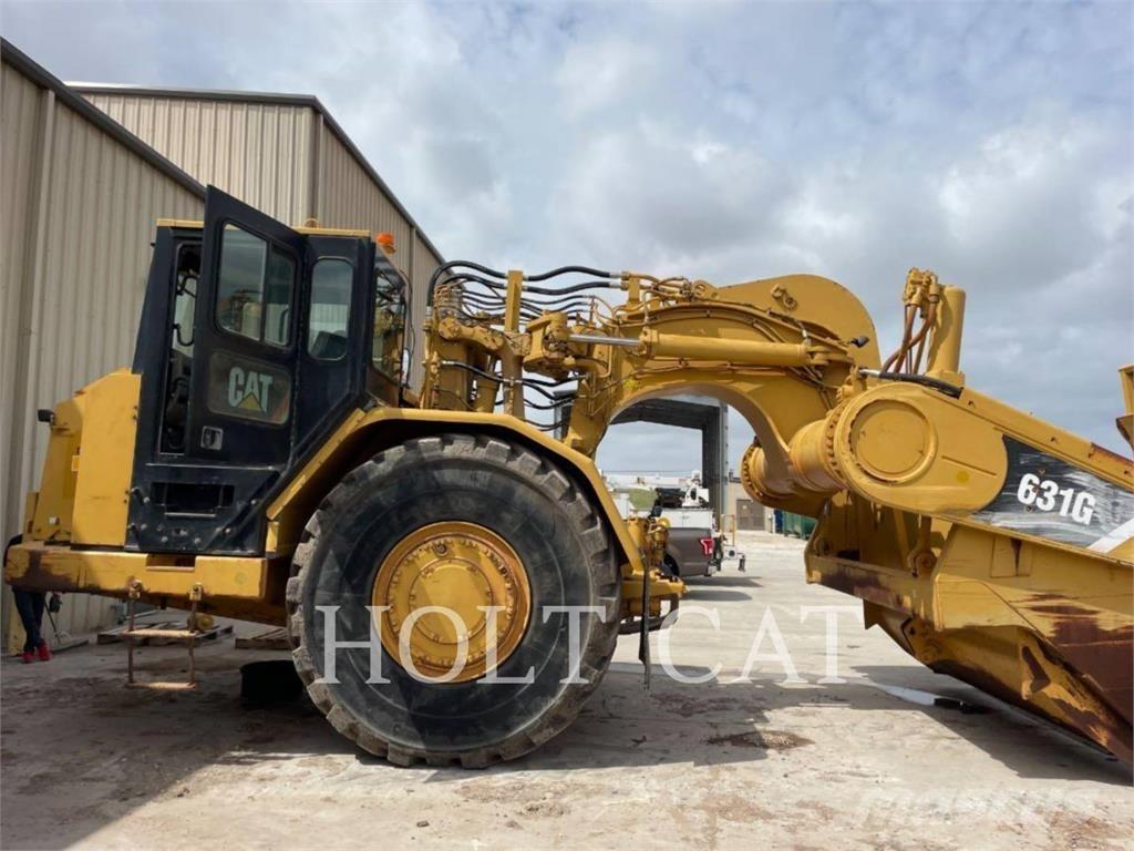 CAT 631G Földnyesők (szkréperek)