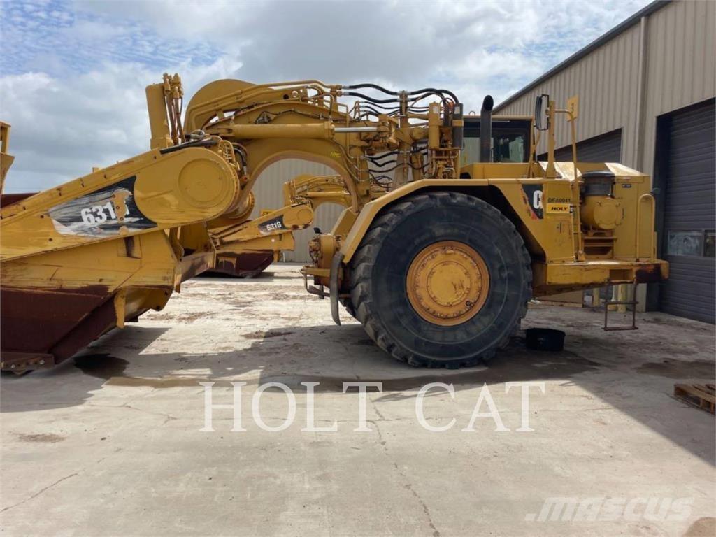 CAT 631G Földnyesők (szkréperek)