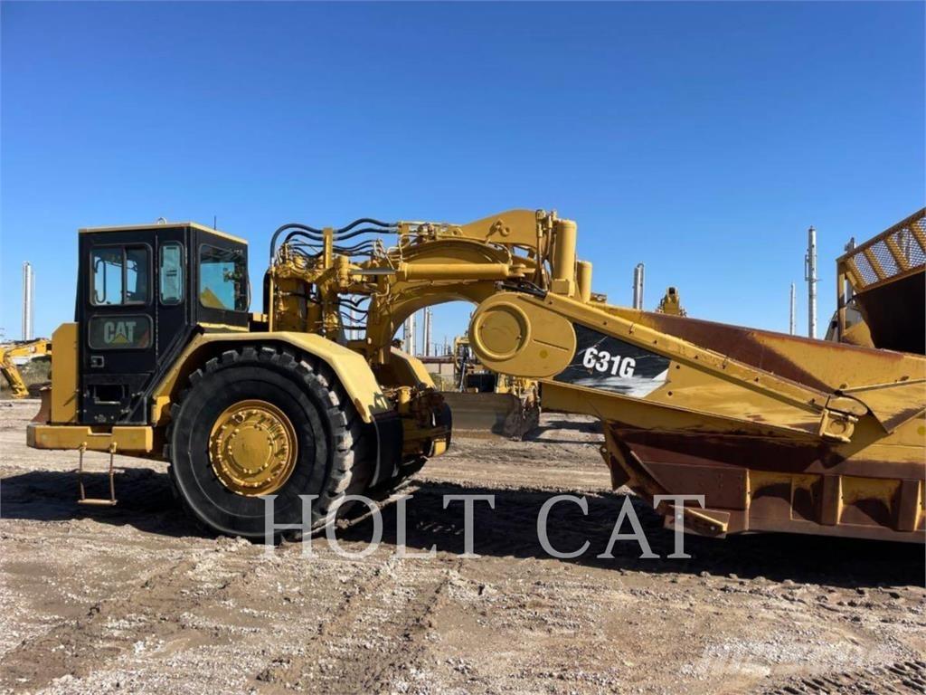 CAT 631G Földnyesők (szkréperek)