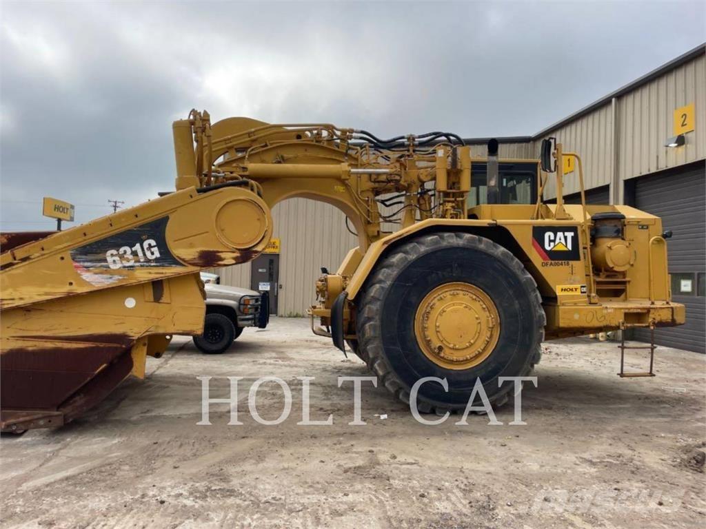 CAT 631G Földnyesők (szkréperek)