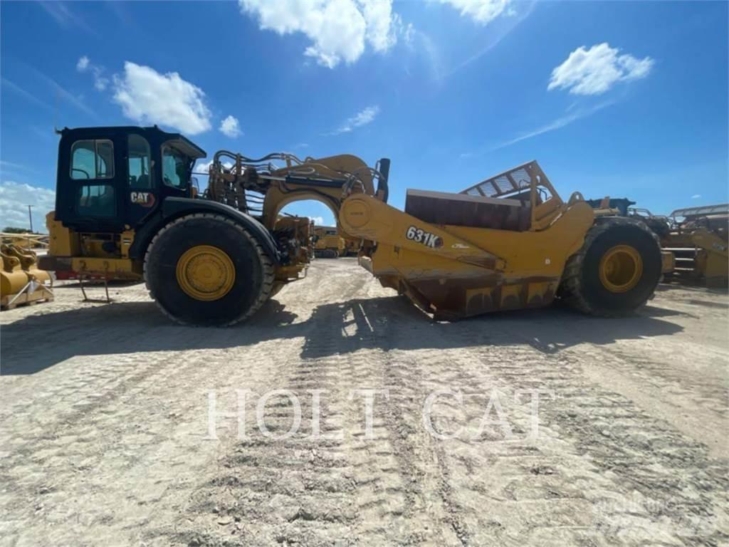 CAT 631K Földnyesők (szkréperek)