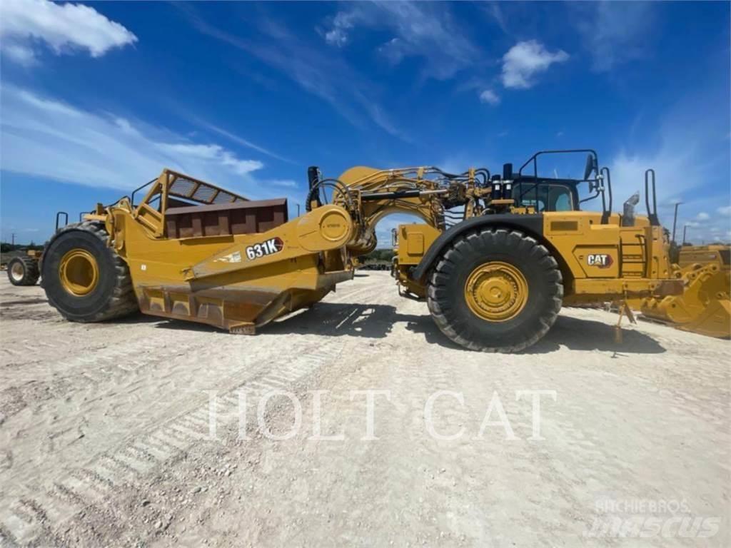 CAT 631K Földnyesők (szkréperek)