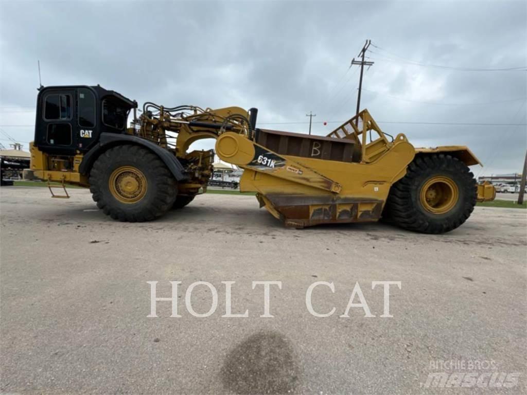 CAT 631K Földnyesők (szkréperek)